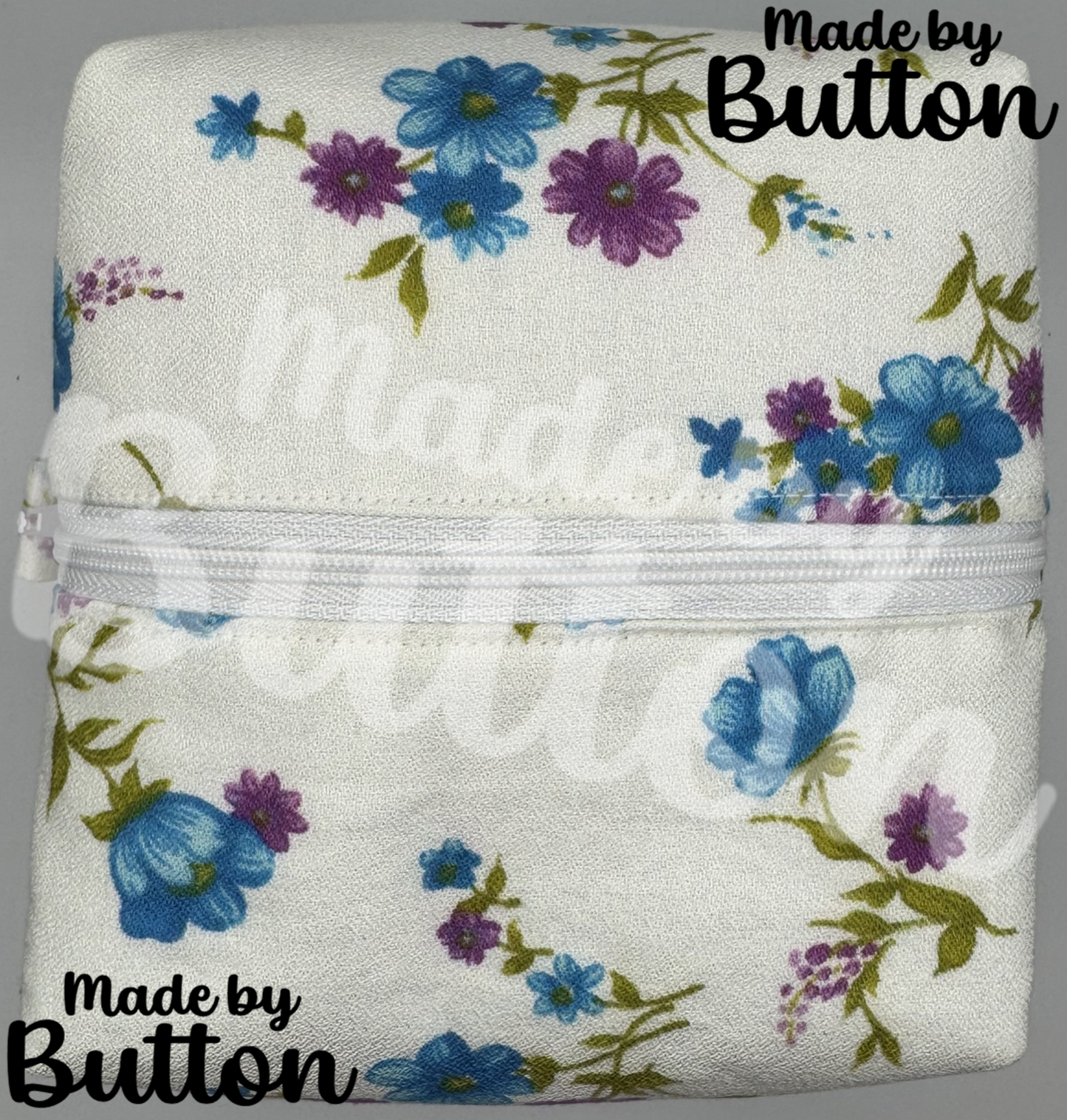 "Flowers For You" Boxy Pouch