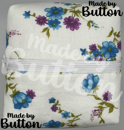 "Flowers For You" Boxy Pouch