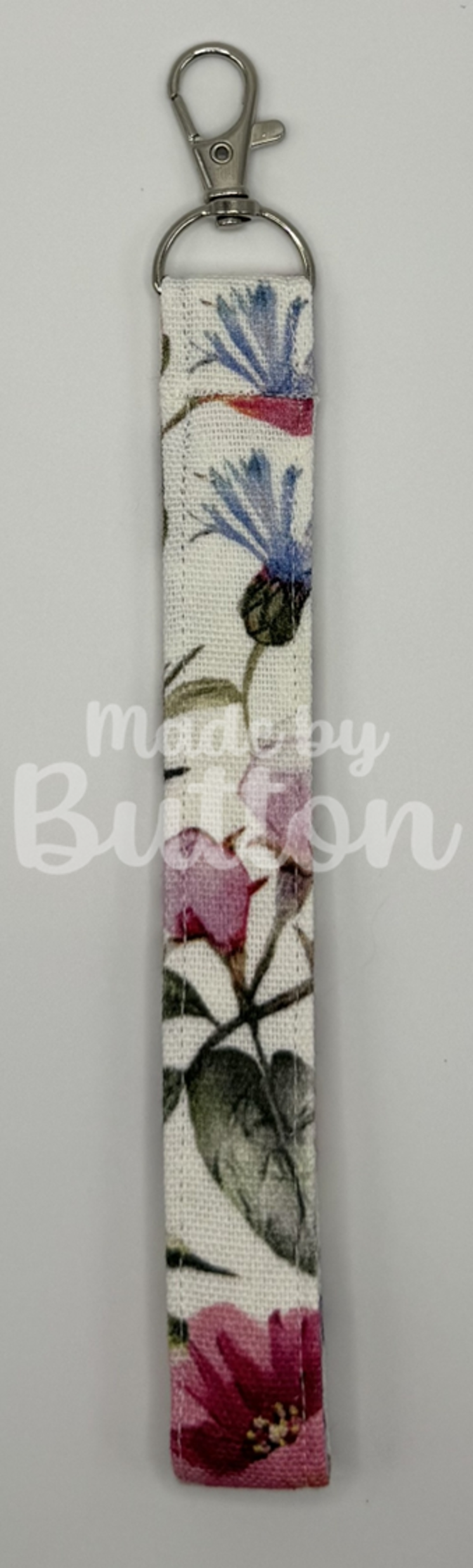 "My Time To Blossom" Wristlet (Silver)