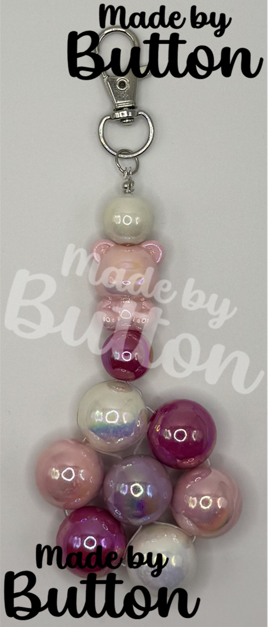 "Pearly Parade" Mini Keychain